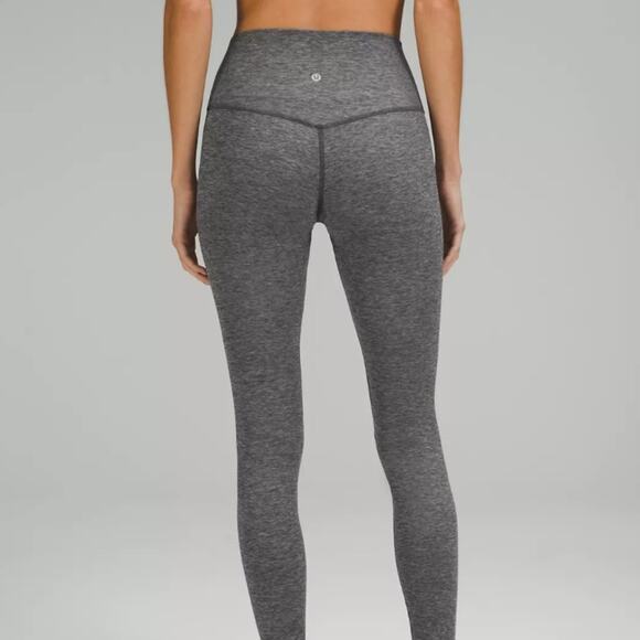 LULULEMON Align High-Rise Leggings. Size 2. Heathered Graphite Gray‎ - Picture 2 of 15